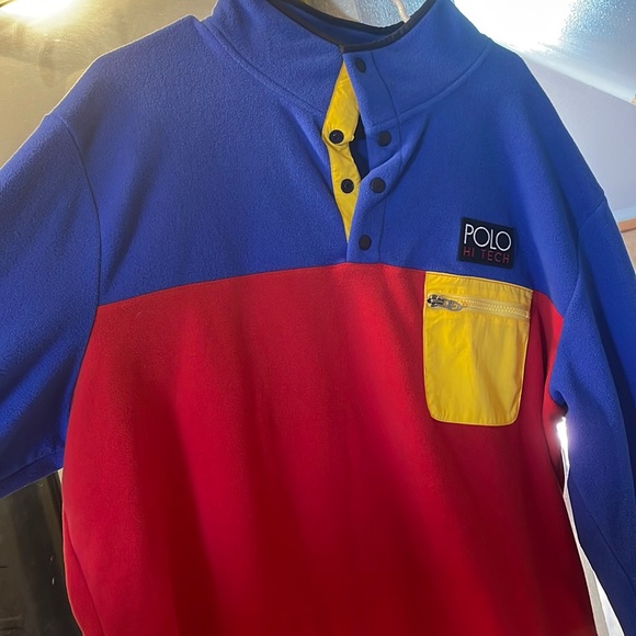 Polo fleece jacket